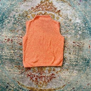 Talbots Sleeveless Knit Pull Over Sweater